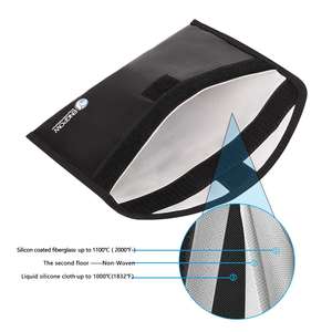 CUSTOM Products Best Selling Product Made in China <b>Document</b> Card Cash Certificate <b>Bags</b> Fireproof Waterproof <b>Document</b> <b>Bags</b> - Product Image 3