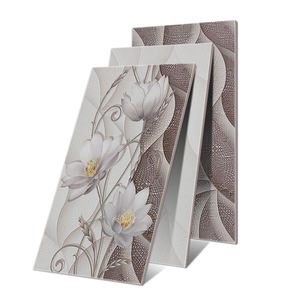 중국 수출 300x600mm 흰색 유약 욕실 세라믹 벽 및 바닥 타일 - Product Image 1