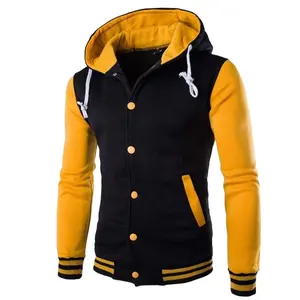 Fashion Hoodies Men Single Breasted Hop Mens Brand Mixed Color Hooded Style Hoodie Men Hoody