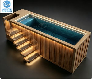 <span class=keywords><strong>Piscina</strong></span> Elevada de Fibra de Vidrio con Marco <span class=keywords><strong>Ultra</strong></span> Largo para Uso Doméstico, Fácil de Instalar y con Accesorios para Niños - Product Image 1