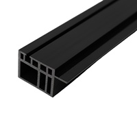 Rouleau PVC des fabricants pour couverture de fenêtres Profilés en plastique UPVC pour plafond tendu en aluminium à DEL