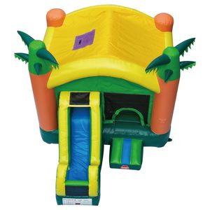 Château gonflable commercial de haute qualité avec toboggan, idéal pour les fêtes d'enfants en extérieur et la <span class=keywords><strong>location</strong></span> - Product Image 2