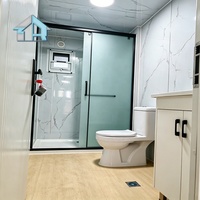 Villa de vacances en conteneur de 20 pieds, maison en panneaux sandwich en bois, design moderne, maison modulaire miniature de 20 pieds, salon préfabriqué