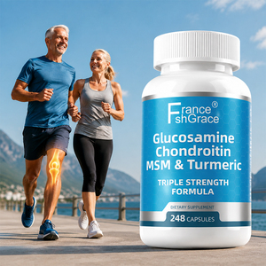 Complément de Glucosamine Chondroïtine à Marque Blanche avec MSM et Curcuma pour la Santé des Adultes – Capsules de Glucosamine Chondroïtine - Product Image 1