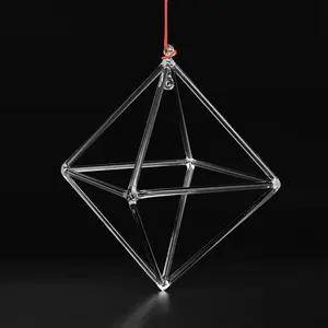 Piramida Bernyanyi Kristal Harga Murah Sukses Meditasi Chakra Suara Terapi Kristal Piramida Kuarsa Jernih - Product Image 1