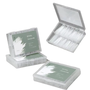 Stickers Profesionales MRNAIL para Extensión <span class=keywords><strong>de</strong></span> <span class=keywords><strong>Uñas</strong></span> Formas <span class=keywords><strong>de</strong></span> <span class=keywords><strong>Uñas</strong></span> Postizas <span class=keywords><strong>de</strong></span> Fácil Aplicación para Extensiones Fuertes y <span class=keywords><strong>de</strong></span> Aspecto Natural <span class=keywords><strong>en</strong></span> los Dedos - Product Image 1