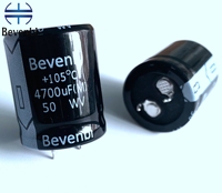 Condensador Electrolítico de Aluminio Bevenbi, Bajo ESR, Larga Duración, Alto Voltaje para Audio y Fuente de Alimentación