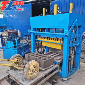 Machine à fabriquer des briques pour les petites entreprises et les foyers, machine à fabriquer des blocs de béton, machine à mouler des blocs, briques de type <span class=keywords><strong>Lego</strong></span>, fabricant de blocs creux - Product Image 4