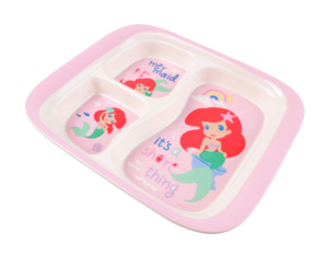 Vaisselle à manger pour enfants <span class=keywords><strong>Disney</strong></span> divisée Minnie <span class=keywords><strong>Mickey</strong></span> Dumbo Donald Duck <span class=keywords><strong>Assiette</strong></span> en mélamine pour enfants - Product Image 1