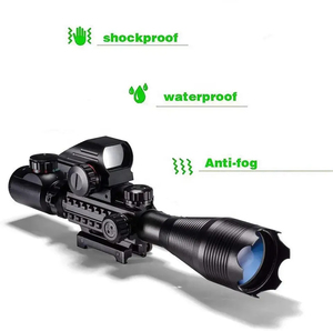 전술 4 레티클 레드 닷 사이트 및 레드 사이트 3 1 콤보 스코프로 듀얼 조명 C4-16x50EG - Product Image 5