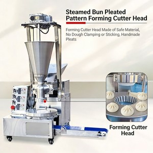 Máquina Automática Inteligente para Hacer Momos con Diseño Fácil de Limpiar y Construcción Duradera para Pequeñas Fábricas de Dim <span class=keywords><strong>Sum</strong></span> - Product Image 3