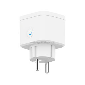 TUV CE para <span class=keywords><strong>enchufe</strong></span> <span class=keywords><strong>WiFi</strong></span> inteligente certificado con monitoreo de energía 16A <span class=keywords><strong>enchufe</strong></span> de la UE para uso doméstico inteligente a través de la aplicación <span class=keywords><strong>Tuya</strong></span> <span class=keywords><strong>Smart</strong></span> Life - Product Image 1