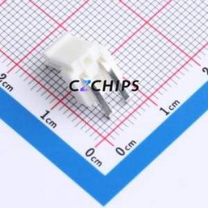 W396110K-2PY2113 Wire-to-Board Pin Header Bent Lead Through Hole,P=3.96mm Connector 1x2P 3.96mm Right Angle Insert VH - Product Image 2