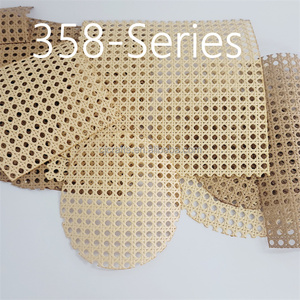 Plastic Rattan Cane Webbing, Woven Open Mesh Cane Net Roll for DIY Caning Furniture Cabinet, Desktop cover under glass