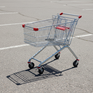 Carrito de Compras Plegable DIKA de 60L con Acabado en Zinc, Alta Calidad, Precio Económico, Gran Venta 2026 - Product Image 1