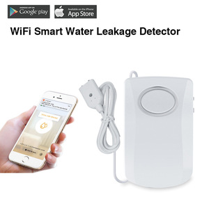 เซ็นเซอร์ตรวจจับน้ำรั่ว ควบคุมผ่านแอพ Wi-Fi วัสดุพลาสติก ใช้ในบ้าน - Product Image 2