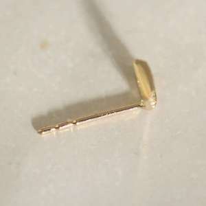 Women's GOL Dtutu Great Trendy Gold Stud <b>Earrings</b> with 9k <b>Garnet</b> Heart Mini Design Gem Appraisal Certified Stylish Gift-KJ522 - Product Image 4