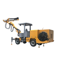Foreuse hydraulique rotative pour travaux d'excavation, camion de forage, pompe et moteur diesel Jumbo