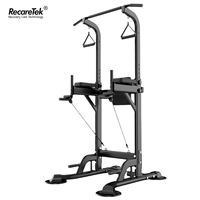Station de musculation multifonctionnelle Power Tower avec barre de traction et station de dips pour entraînement complet du corps à domicile