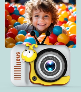 Trẻ Em Máy Ảnh 400MAh 2.0 Inch IPS Không Dây Trẻ Em Máy Ảnh Kỹ Thuật Số Kid Đồ Chơi Quà Tặng Cho Sinh Nhật 1080P Có Thể Sạc Lại Máy Ảnh Điện Tử - Product Image 6