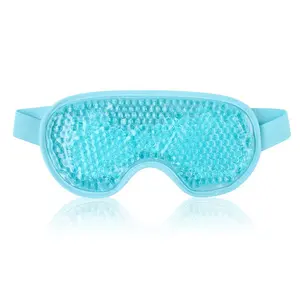 Wieder verwendbare Mikrowellen heizung unter Augen gelpads Heiße kalte Kompressions-Augen maske mit eis kühlenden Gel perlen Produktname Ice Pack - Product Image 2