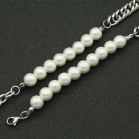 2025 mode plaqué or en acier inoxydable chaîne cubaine collier pour hommes Hip Hop Style coeur motif chrétien symbole en gros