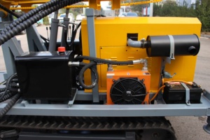 High-Capacity Diesel-Powered Pneumatic <strong>Drilling</strong> Rig <strong>Borehole</strong> Water Well Rig With Pump Motor Wheeled - Product Image 5