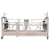 Plate-forme suspendue électrique en aluminium de construction de bâtiments ZLP 630