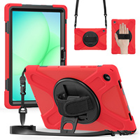 Étui hybride Defender avec support intégré pour Samsung Galaxy Tab A11 Plus SM-X230 SM-X235 SM-X236B