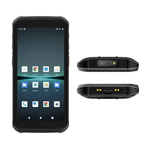 Collettori di dati PDA portatili robusti Android da 5.5 pollici smart phone industriale NFC Barcode Rugged pdas