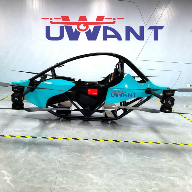 Uwant EVTOL Manned Ultralight Aircraft New Battery-Powered Foldable Design 30 Minutes Fly Time