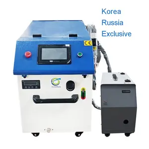 Korea Russia Exclusive 3 in 1 1000w 1500w 2000w Max Raycus laser rust cleaner fiber cutting weld machine