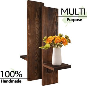 Factory Wholesale Customized Wooden Candle Holder Wood Candle <strong>Sconce</strong> for <strong>Wall</strong> Decoration and Candle Holder Wood