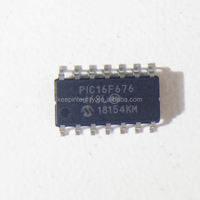 Stock New Chip PIC16F676-I/SL -I/ST -I/P 8-Bit Microcontroller IC Chips PIC16F676