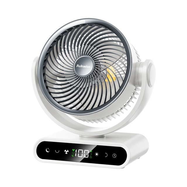 40000mAh Large Capacity Portable Intelligent Remote Control LED Rechargeable Fan Five-Speed Cycle Fan Gorgeous Outdoor