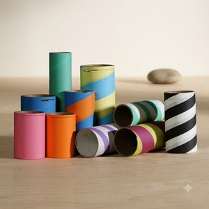 Tube en fil de papier cylindrique 74x4.5x270mm 200g Bobine porte-fil POY Stabilité dimensionnelle extrême Fourniture pour l'industrie du vêtement - Product Image 1