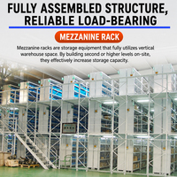 Plateforme de Stockage Industrielle en Acier Haute Densité à Installation Rapide pour Entrepôt, Bureau et Usine