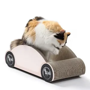 Bordo di graffio sveglio naturale del gatto di forma all'ingrosso dell'automobile del ODM dell'oem