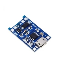 Module de charge de batterie au lithium TP4056 1A avec protection de charge pour batteries 18650