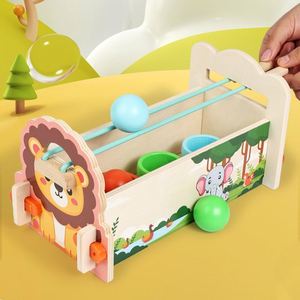 Juego de cuentas educativo de madera transfronterizo para niños y niñas de 4 a 6 años, juguete de escalada y recogida de cuentas rodantes - Product Image 3
