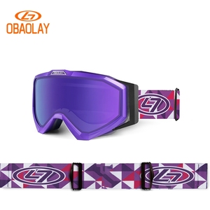 Lunettes de sport pour enfants ODM, anti-buée, UV400, pour le <span class=keywords><strong>ski</strong></span>, pour éviter la surdité neigeuse, lunettes de snowboard pour enfants - Product Image 4