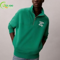 Sweat-shirt à capuche surdimensionné en molleton épais de haute qualité, personnalisé avec broderie de lettres, pour hommes