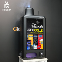Distributeur automatique mural à écran tactile carré avec SDK de paiement par carte et vérification d'âge pour les espaces publics et les bars
