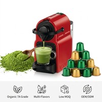 Cápsulas de Matcha al por Mayor a Precio de Fábrica, Grado 1A-7A, Etiqueta Personalizada para la Industria de Bebidas y Cafeterías, Compatible con Máquinas de Cápsulas