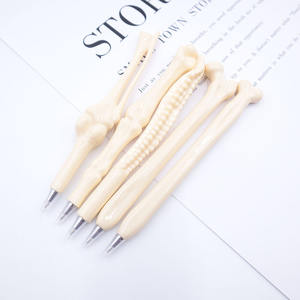 قلم حبر جاف إبداعي هالويون-قلم حبر جاف مضحك 5 عرض كتابة واقعية جسم بلاستيكي رياضي إعلان بشعار ترومي - Product Image 2