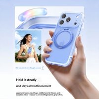 Coque antichoc intégrale pivotante avec support magnétique et airbag pour iPhone 18 17 Pro Max
