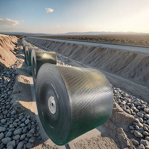 Büyük Kapasiteli Madencilik Cevheri Malzemesinin Otomatik Taşınması ve Beslenmesi için Özelleştirilmiş Naylon Konveyör Bant - Product Image 5