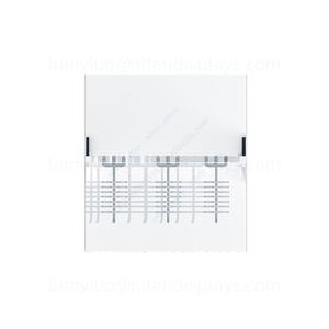 Support d'affichage pour magasin de téléphones portables, étagère en métal au sol avec crochets coulissants pour étuis de téléphone, protections d'écran, câbles, accessoires - Product Image 5