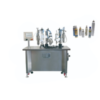 Machine de remplissage de pulvérisation nasale d'aérosol de remplissage Semi-automatique