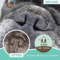 Wanzibei Snout Soother Crème hydratante personnalisée pour le nez et les pattes, Marque privée, Fournitures pour animaux de compagnie